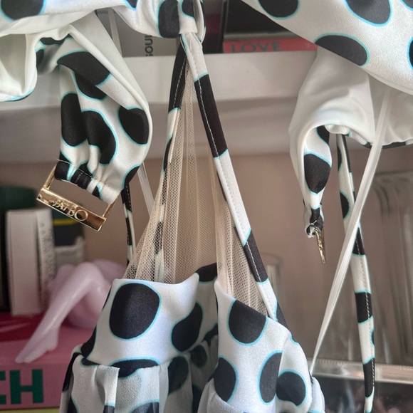 Patbo Bossa polka dot cut out maxi dress - Picture 6 of 11